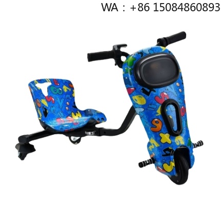 Outdoor Power Wheels - Детский дрифт-карт на 3 колесах, 6,5