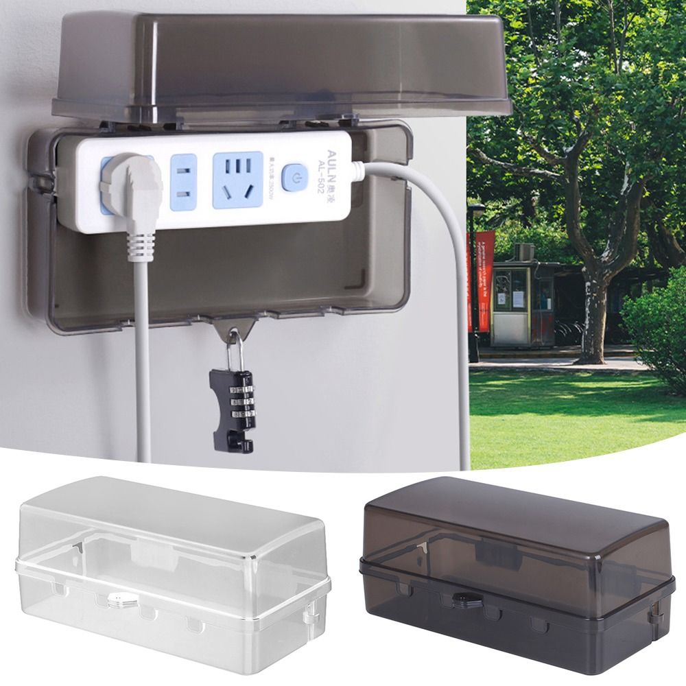 Outdoor Power Point Cover - Прочный пластиковый защитный короб для розеток,