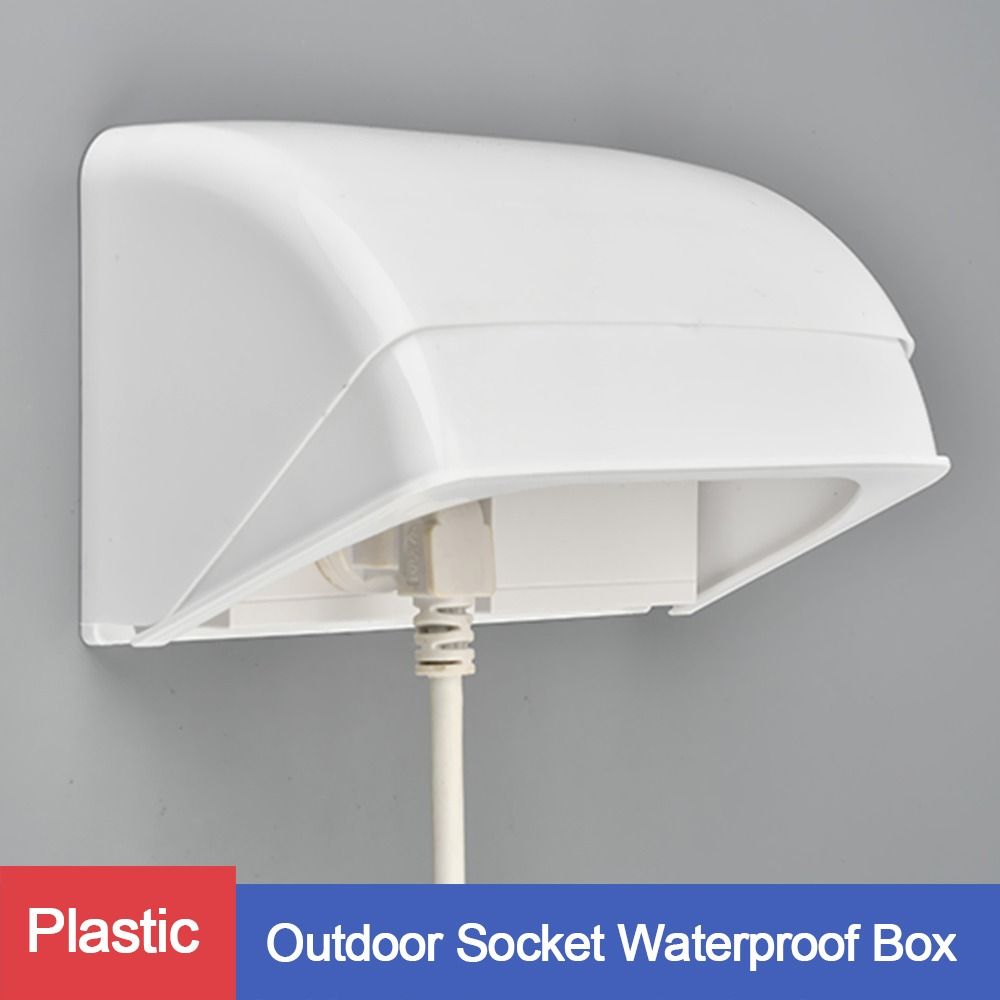 Outdoor Power Point Cover - 1 шт., уличная розетка, водонепроницаемая коробка,