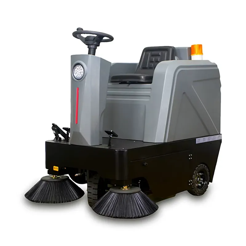 Outdoor Power Broom - Глобальная уборочная машина Novatech с батарейным