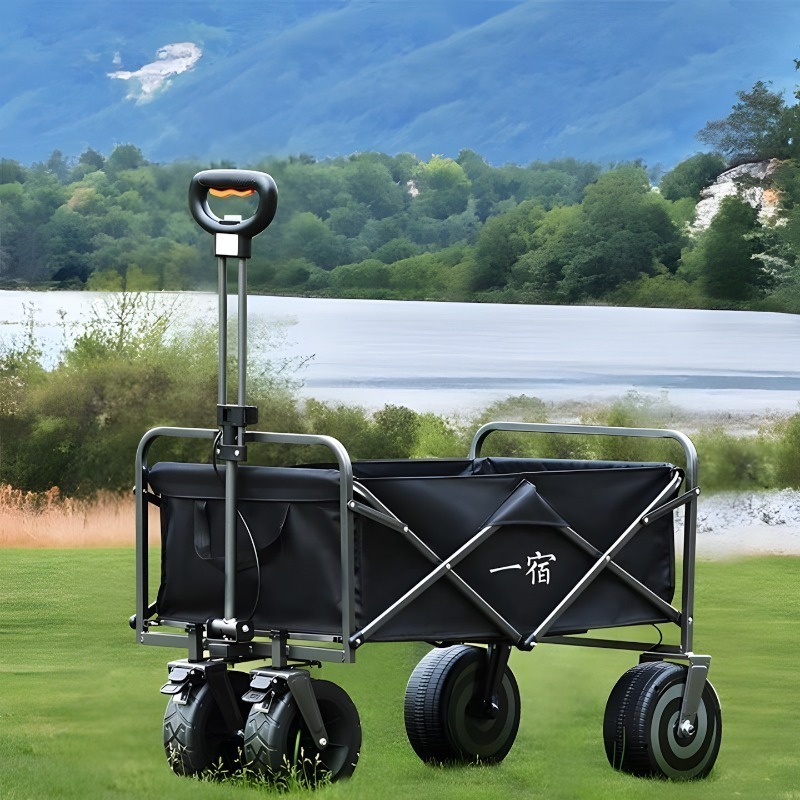 Outdoor Power Wheels - Электрическая складная тележка для кемпинга, моторизованная