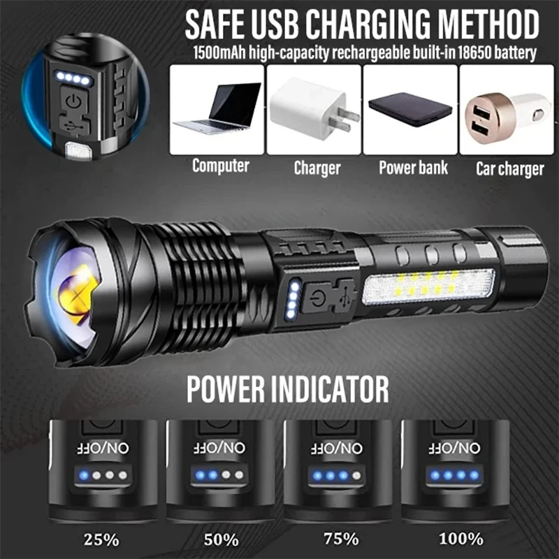 Мощный светодиодный фонарик, п – обзор и цена Outdoor Power Lights