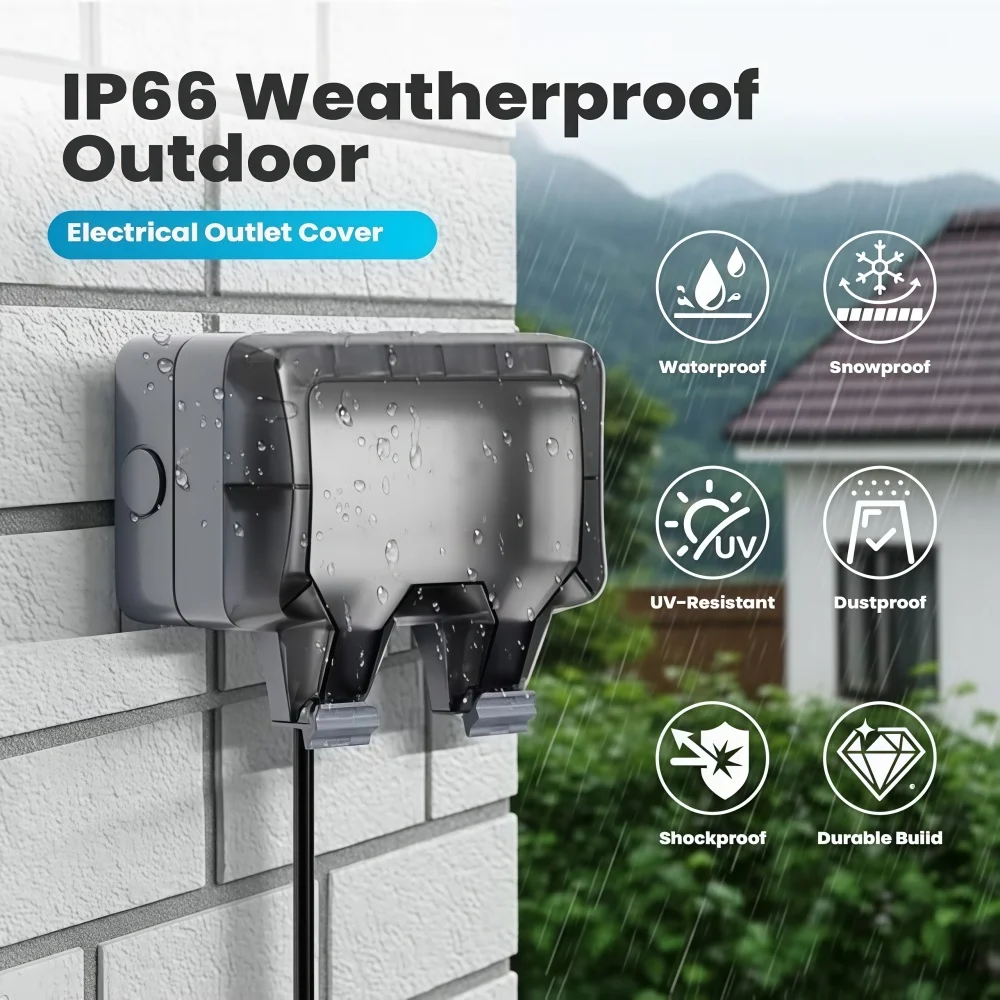 Водонепроницаемая уличная розе – обзор и цена Outdoor Power Point Cover