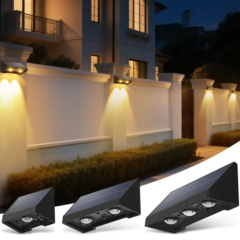 Солнечный настенный светильник – обзор и цена Outdoor Power Number