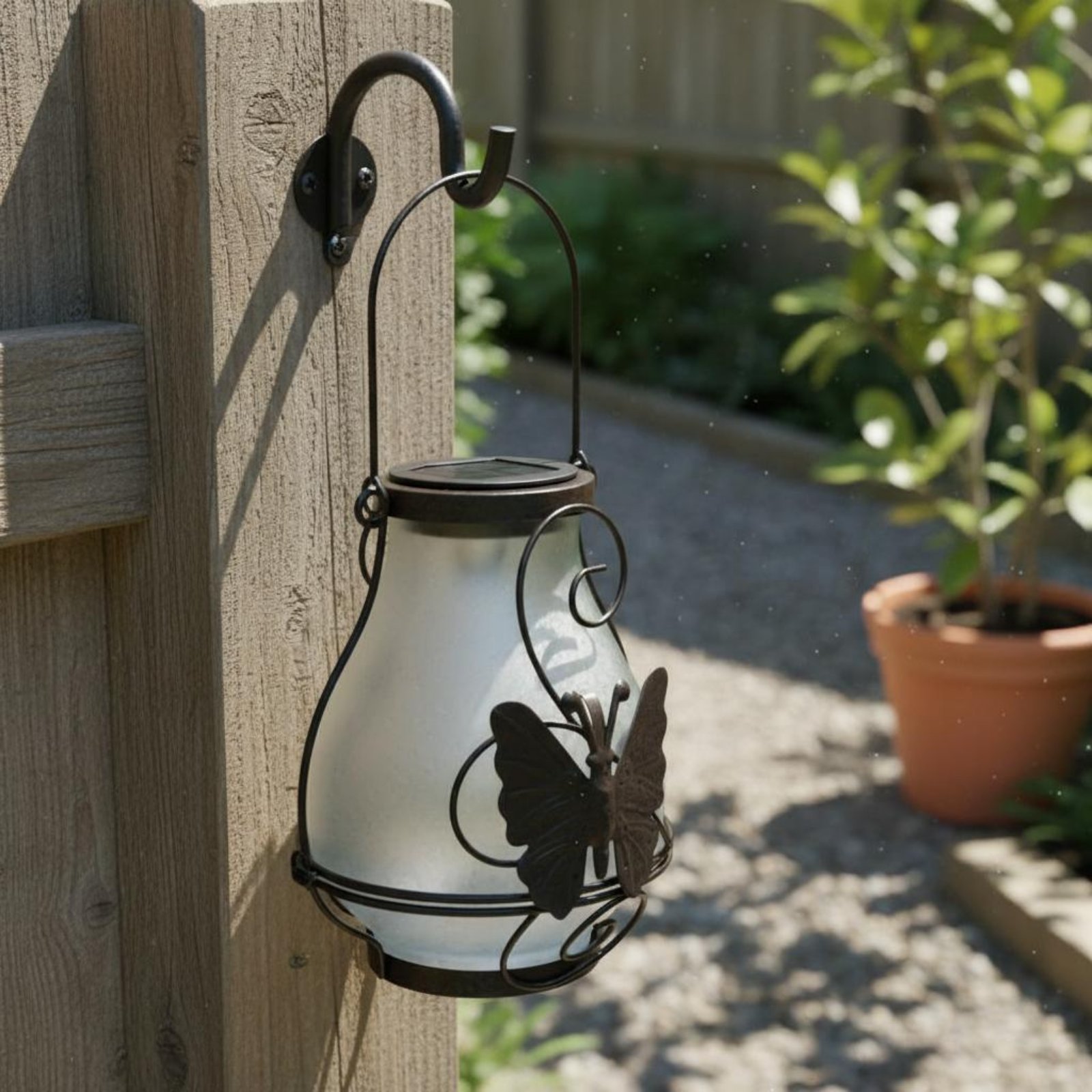 Солнечный фонарь-бабочка, водо – обзор и цена Outdoor Power Lights