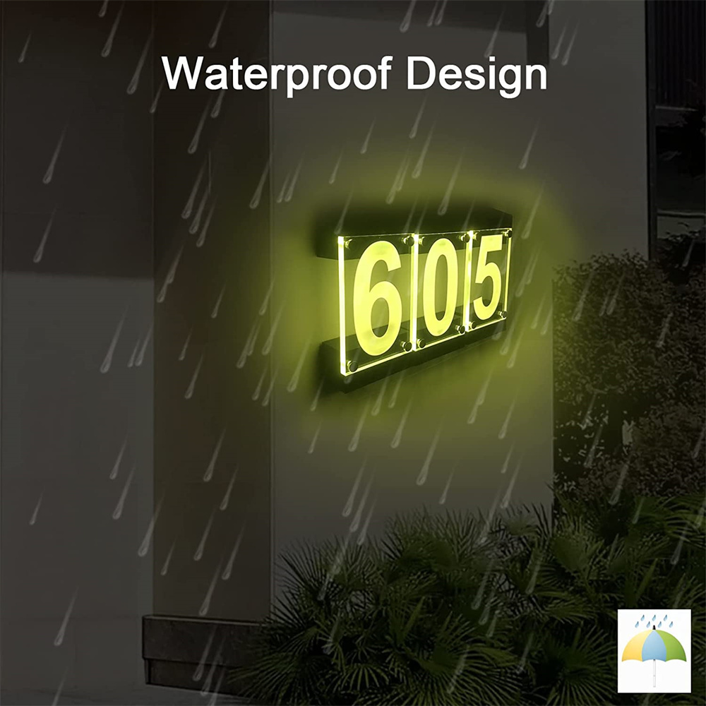 RGB на солнечной энергии, цвет – обзор и цена Outdoor Power Number