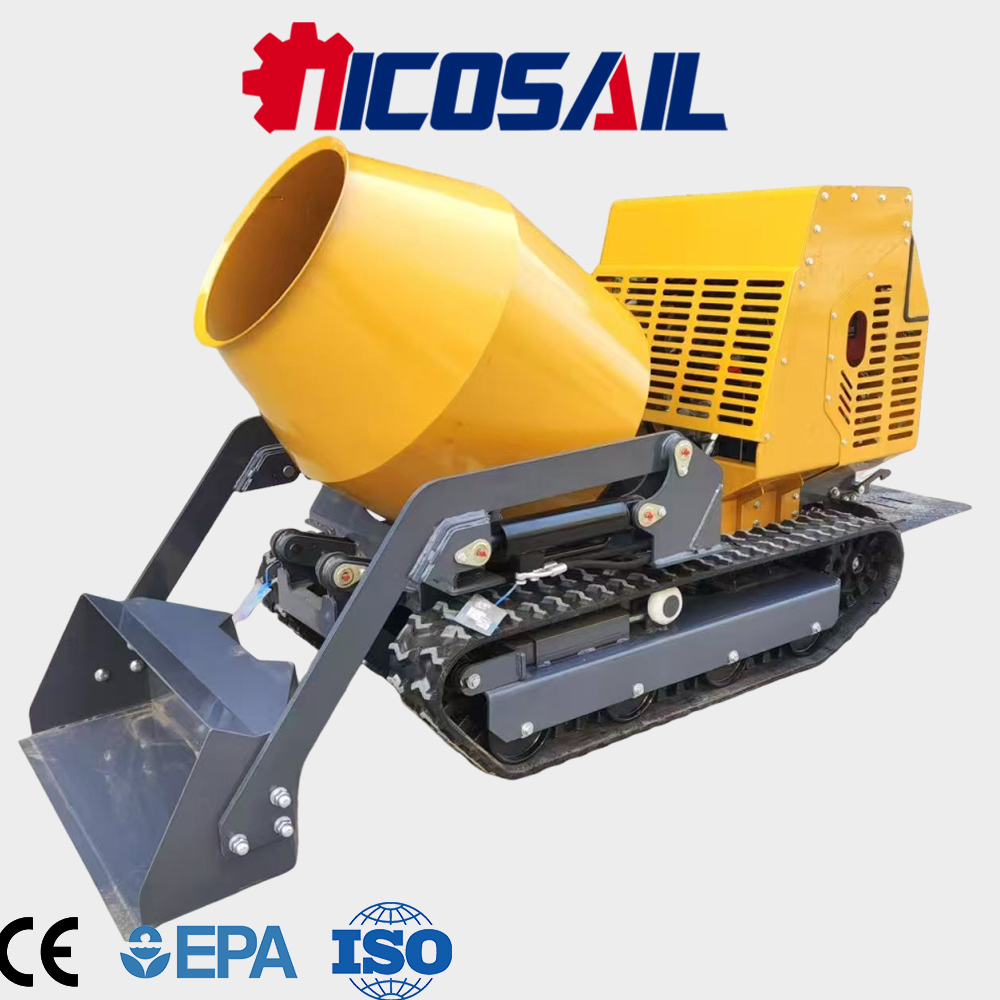 Мини-самосвал-бетоносмеситель, – обзор и цена Concrete Mixer Small